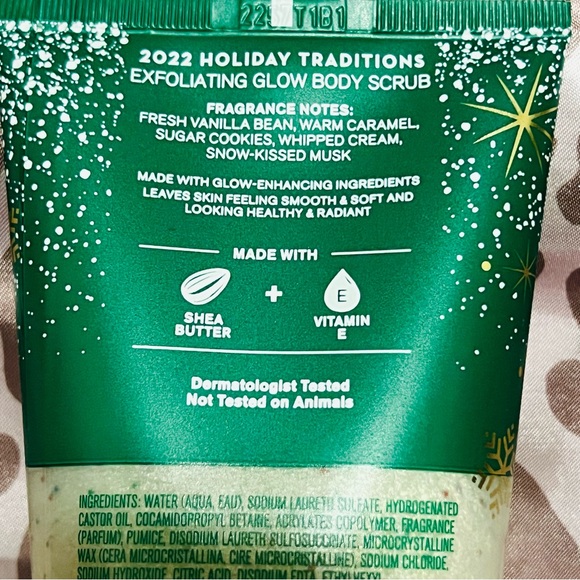 Bath & Body Works Exfoliating Glow Body Scrub Vanilla Bean Noel - Picture 2 of 2